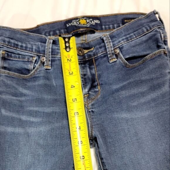 Lucky brand Brooke straight ankle jeans sz 25 - Picture 8 of 9